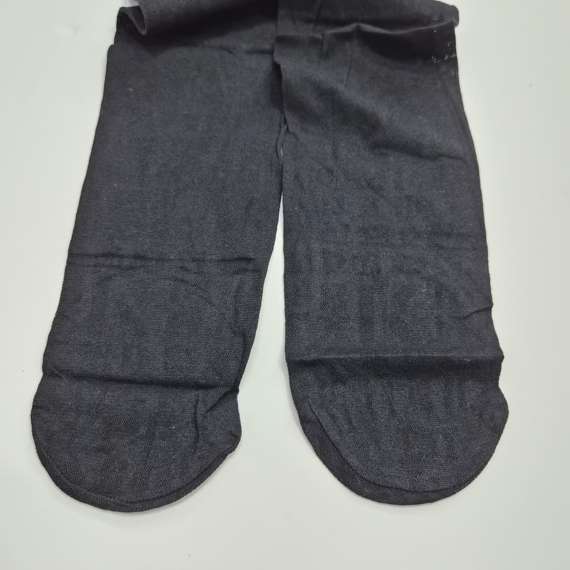 일본 빈티지 로고 패턴 블랙 스타킹 상품이미지5