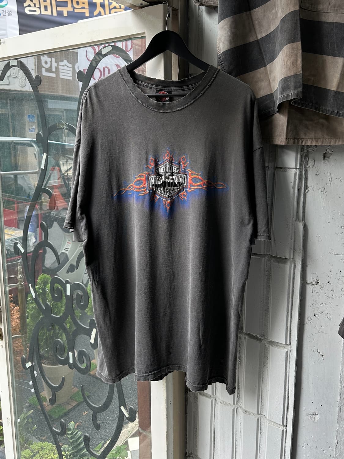 00's USA Made 할리 데이비슨 티셔츠 빈티지 할리티 상품이미지1