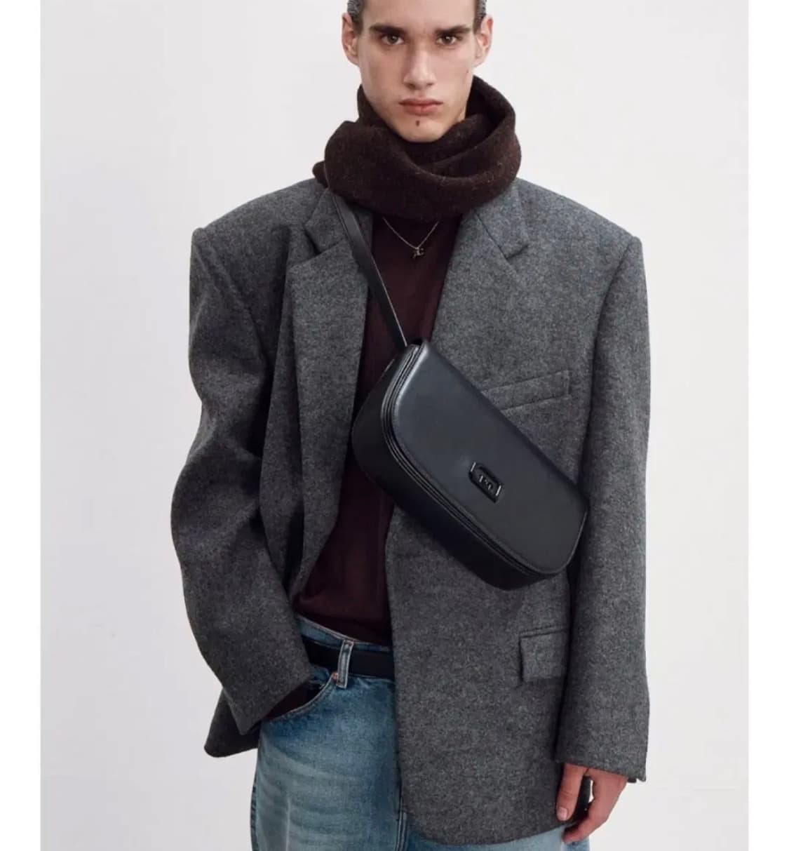 렉토 버진 울 블레이저 코트 S 상품이미지1