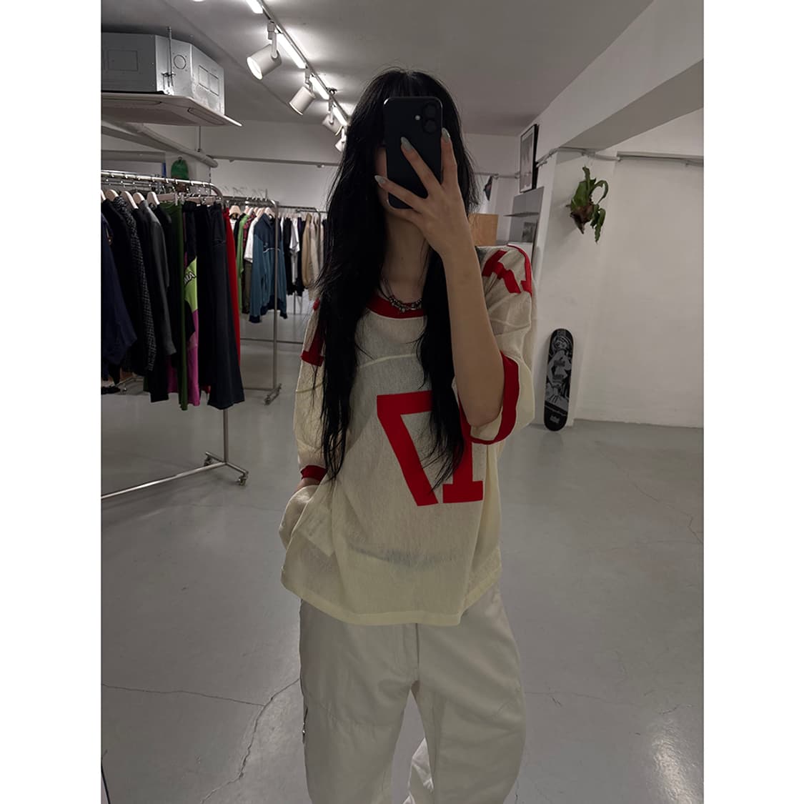 인스크라이어 INSCRIRE Mesh Football Tee 상품이미지3