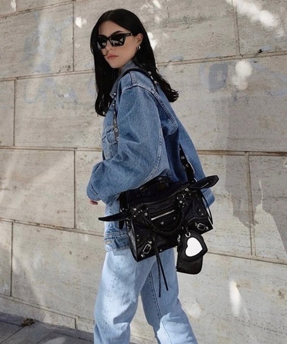 Balenciaga 네오 카골 램스킨 토트백 XS 상품이미지7