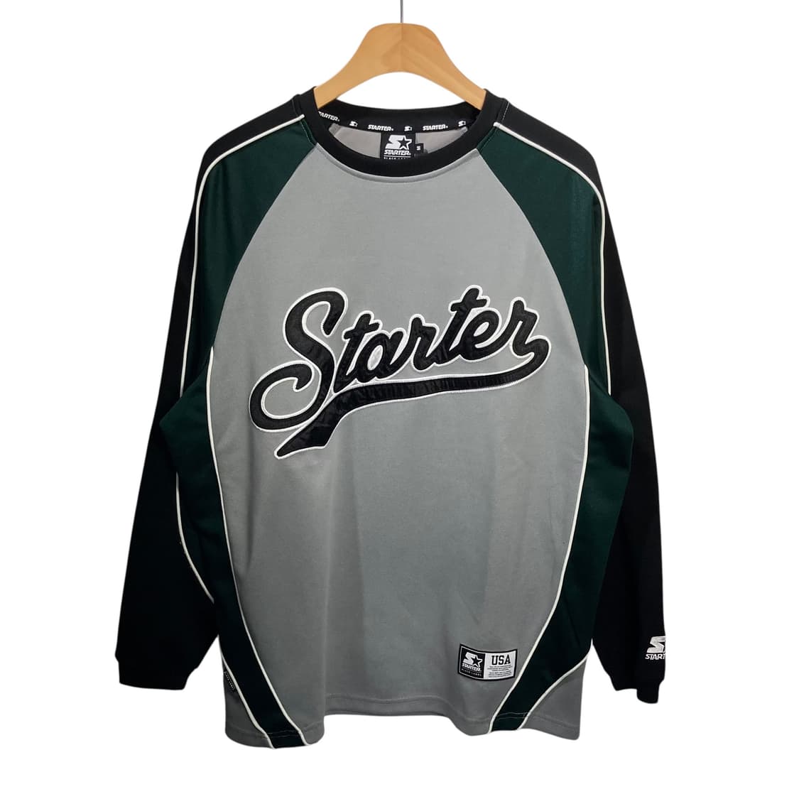 스타터 빅로고 배색 트랙탑 상품이미지2