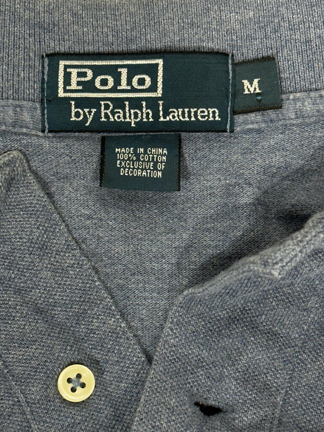 폴로 랄프 로렌 블루 반팔 피케에 티셔츠 M 상품이미지7