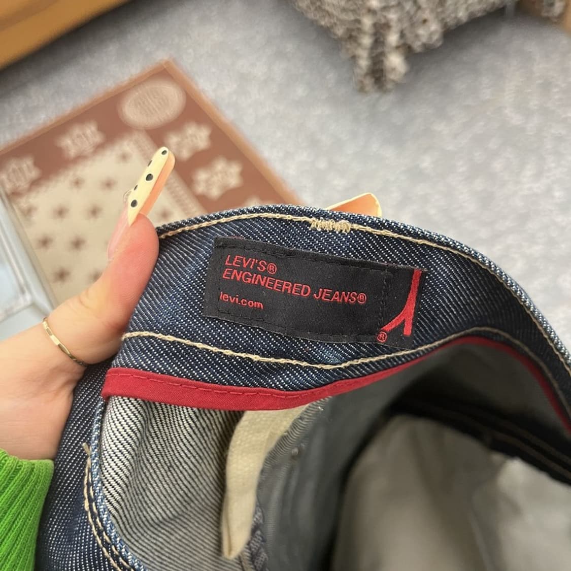 리바이스 엔지니어드진 모던 캐주얼 데님팬츠 31인치 C09885 상품이미지6