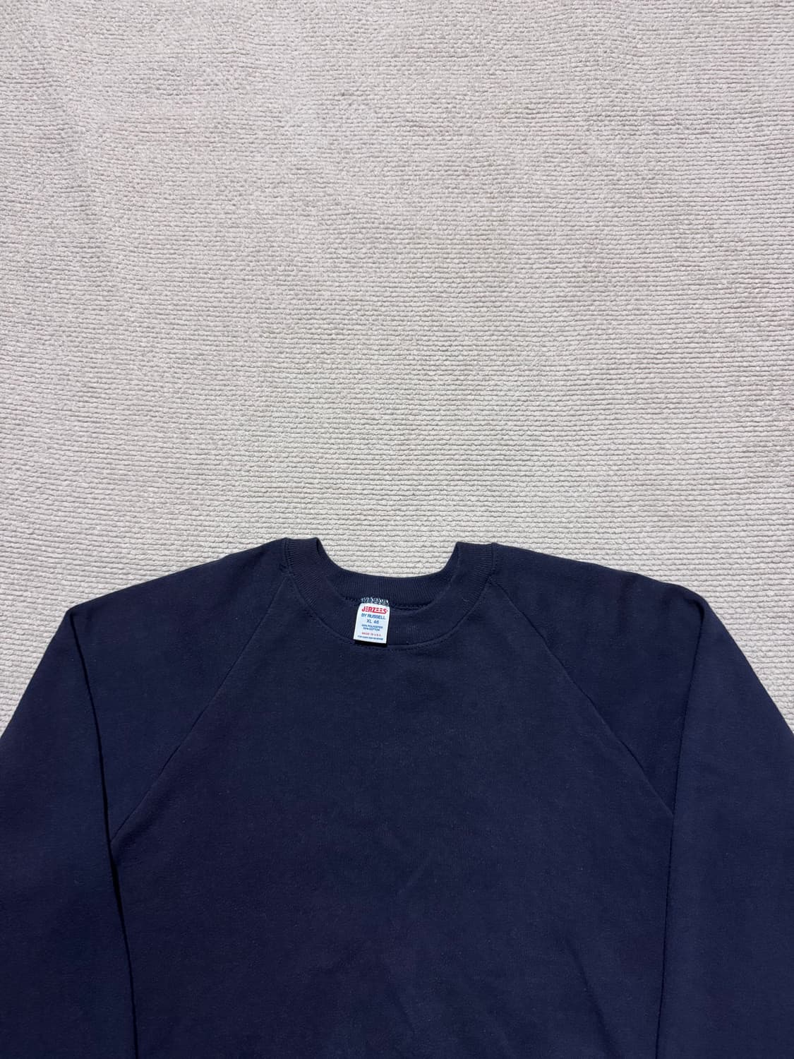 90s USA 러셀 네이비 스웻셔츠 L 상품이미지2