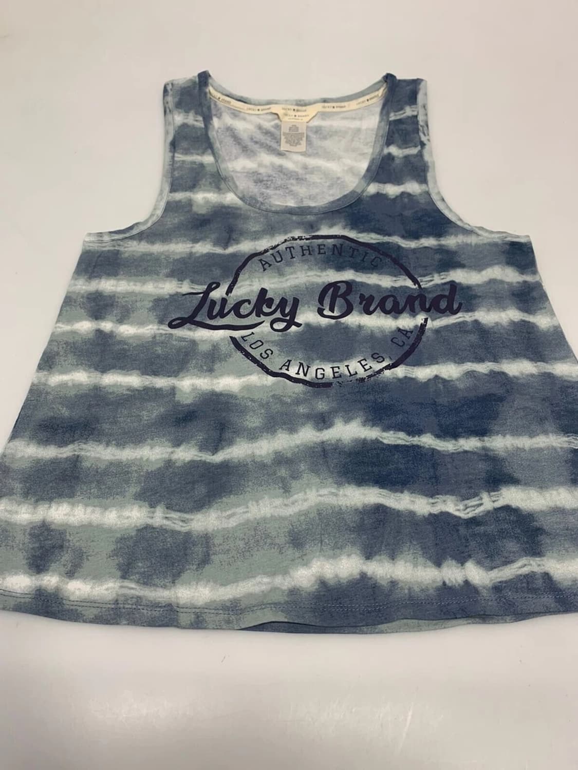 Lucky Brand 타이다이 로고 탱크탑 XL 상품이미지6