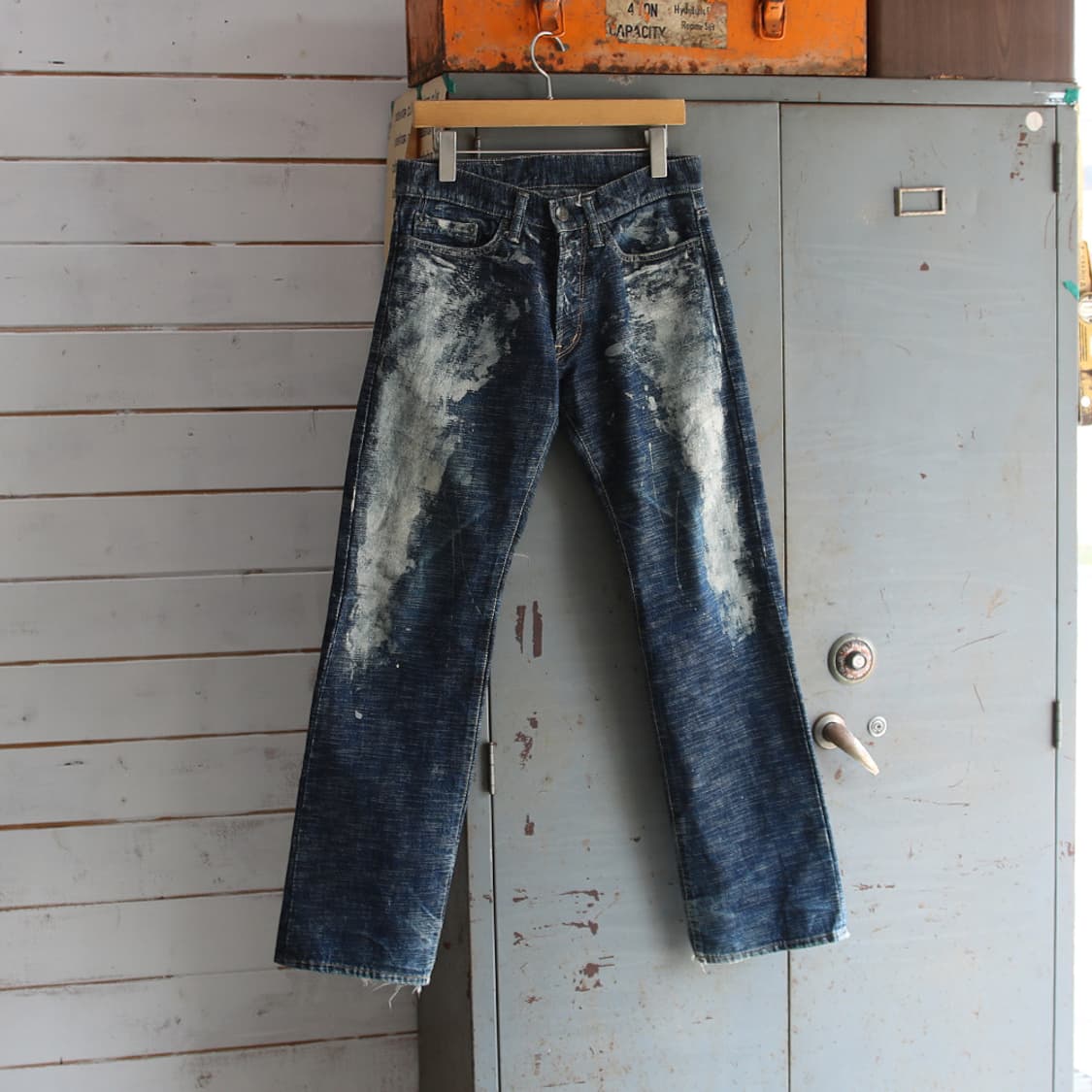 KU DENIM 페인팅 진 (여성용 29) 상품이미지1