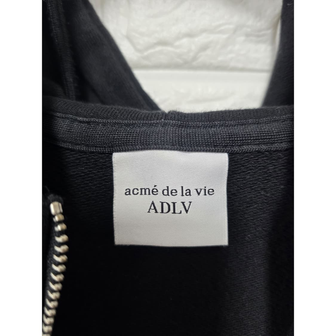 택포) 아크메드라비 ADLV 후드집업 블랙 XL 상품이미지2