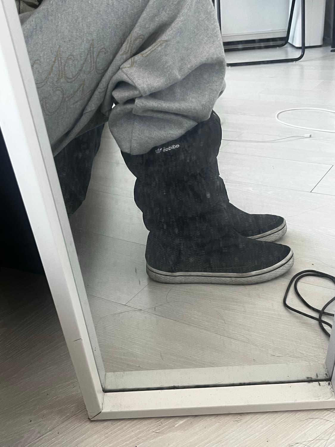 Adidas vintage 패디드 부츠 상품이미지1