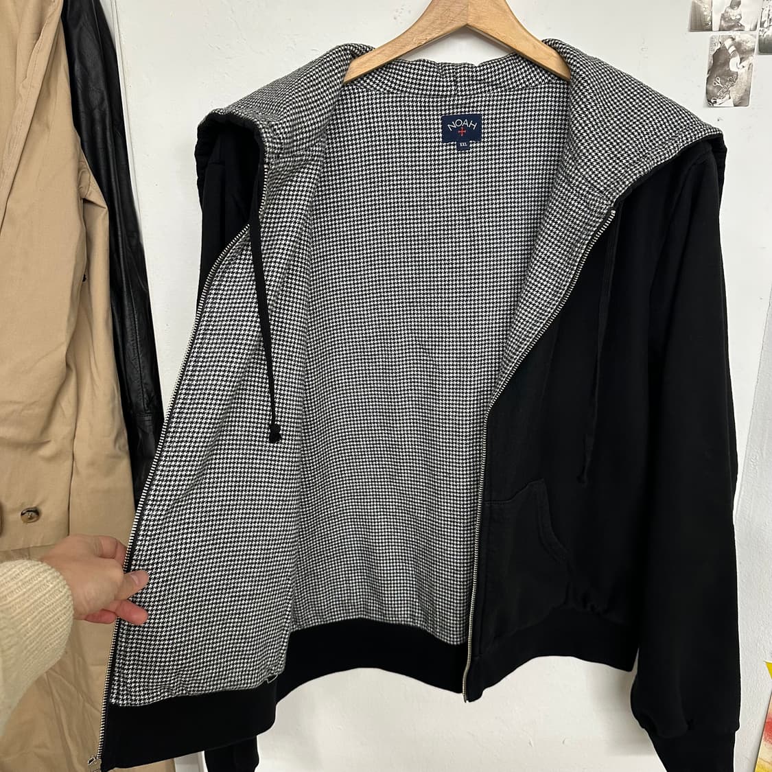 노아 하운드투스 라인드 후드집업 상품이미지8