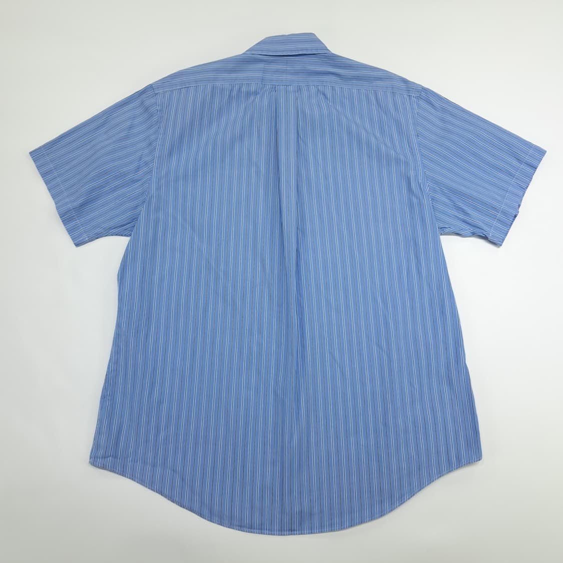 Co564 XL 폴로 랄프로렌 블루 멀티 스트라이프 반팔 셔츠 남방 상품이미지6