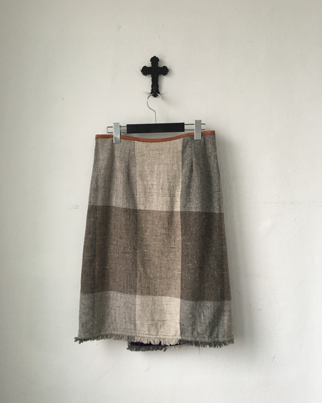 Pattern point wrap skirt 상품이미지2