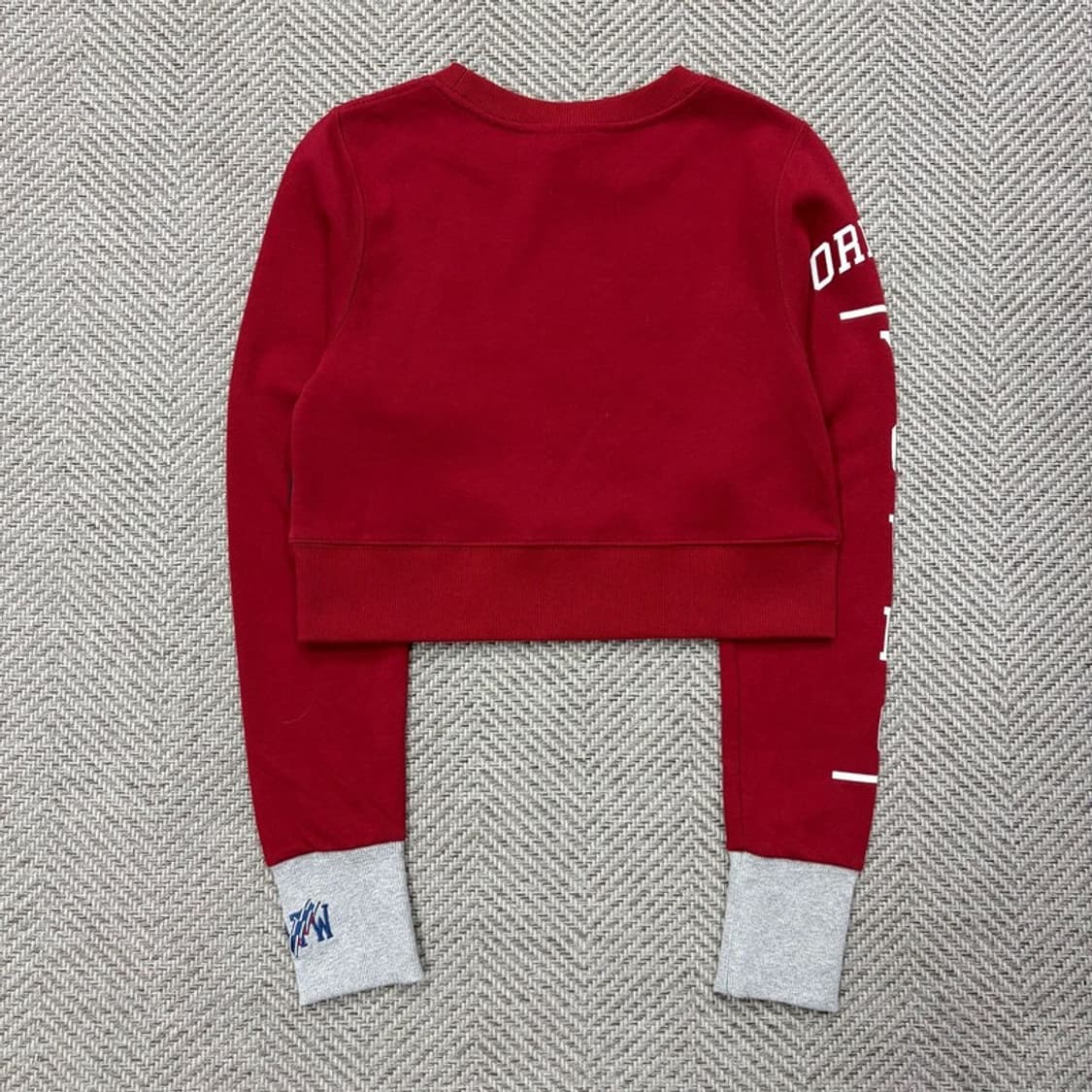 로맨틱크라운 크롭 맨투맨 v2633 상품이미지2