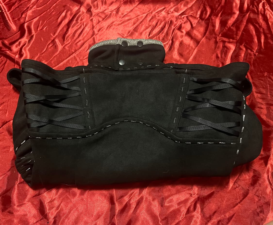 고스펑크 고딕 아일렛 탑 상품이미지1