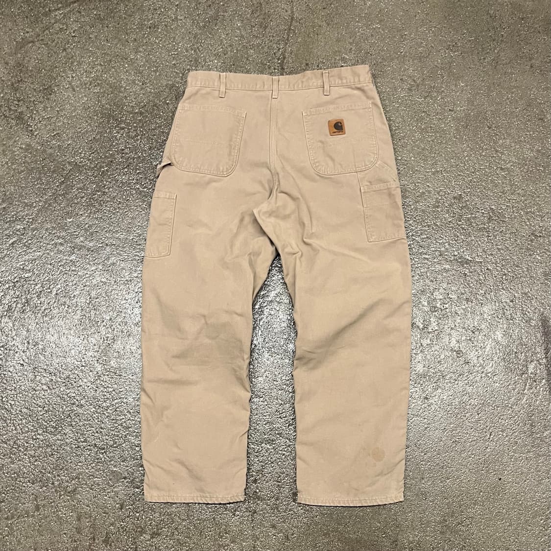 00s Carhartt 플란넬 라인드 카펜터 팬츠 (32“) 상품이미지4