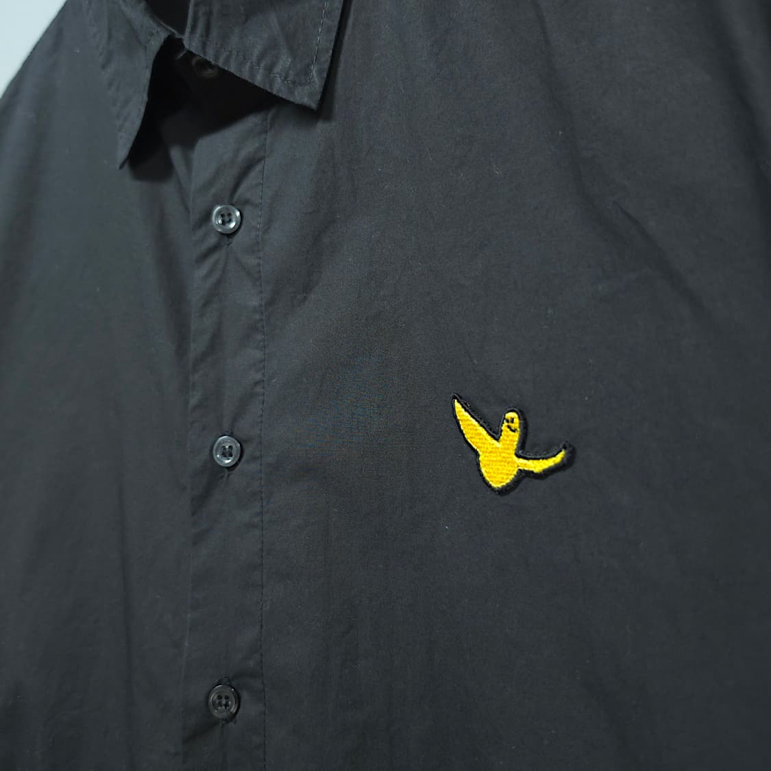 [L] 마크곤잘레스 블랙 옐로우엔젤 오버핏 코튼 긴팔셔츠 상품이미지4