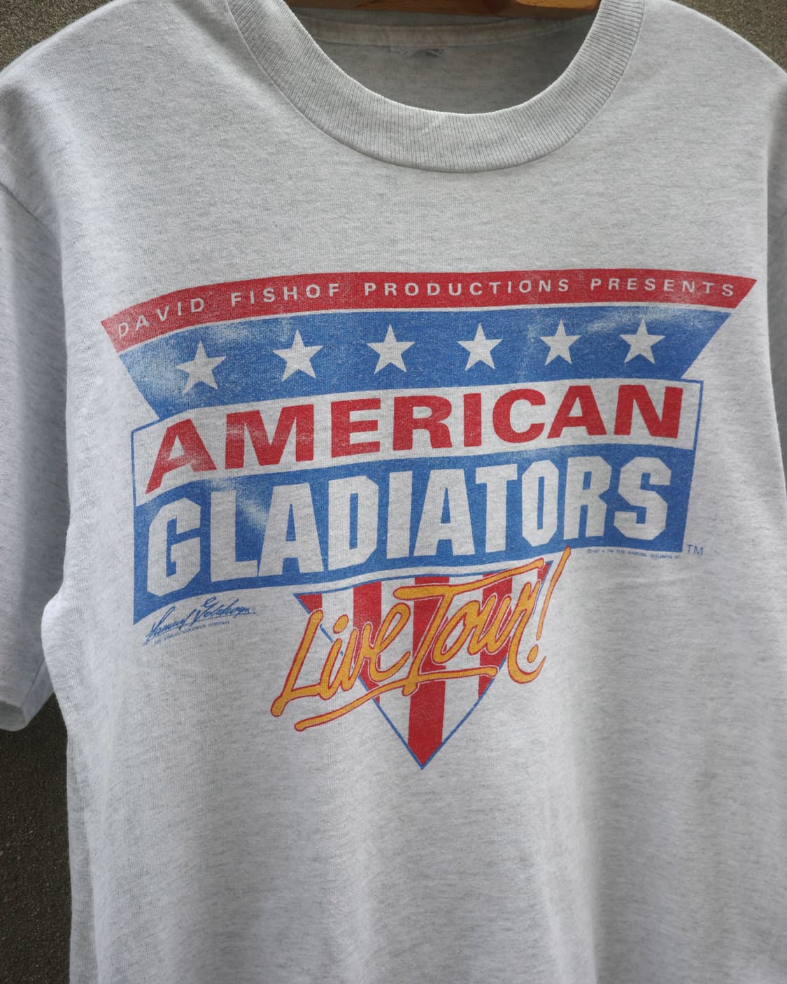 90‘s American Gladiators 라이브 투어 티셔츠 상품이미지2