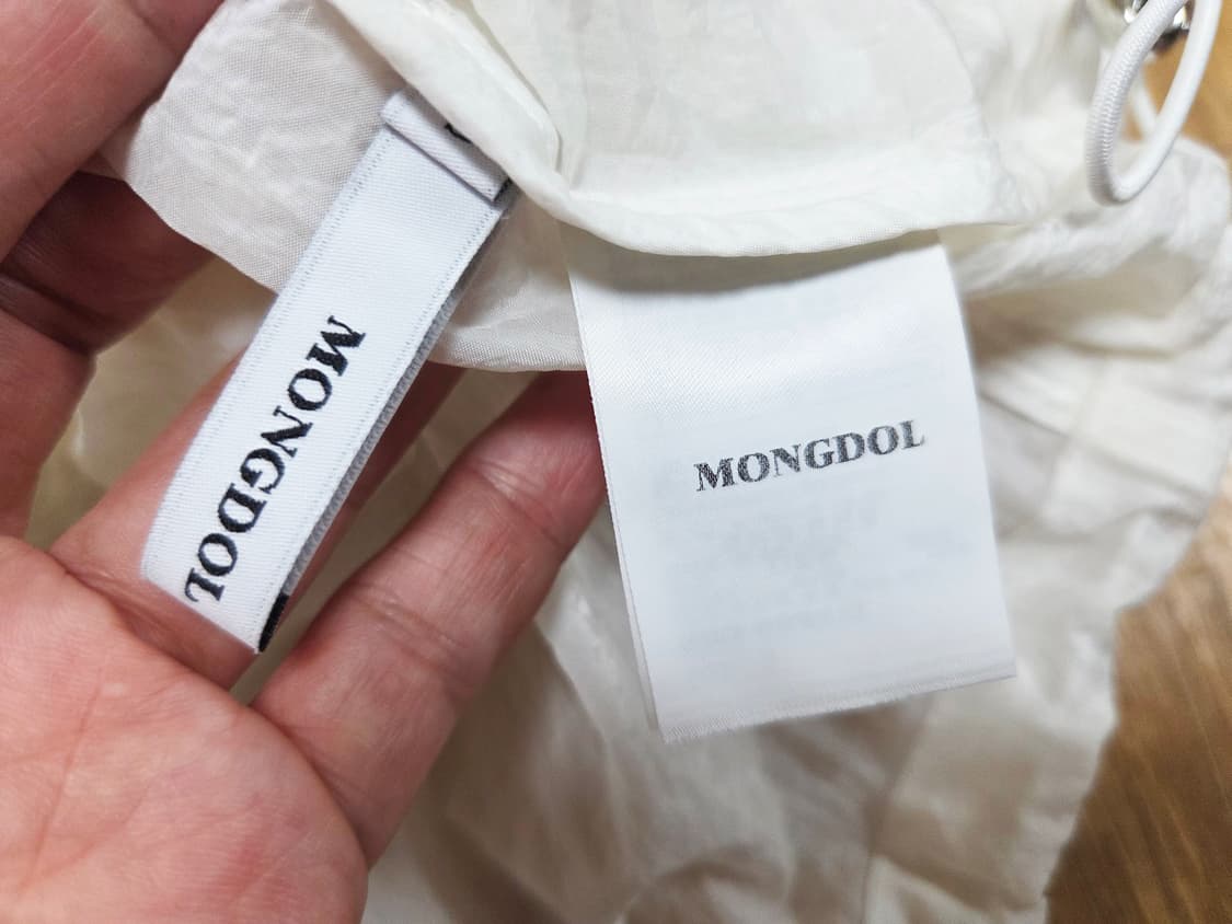 몽돌(MONGDOL) 쉬어 나일론 반팔점퍼 55-66 상품이미지7