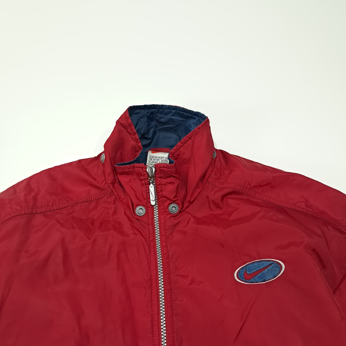 CL240 XS 나이키 90s 오벌스우시 레드 패딩 점퍼 상품이미지2