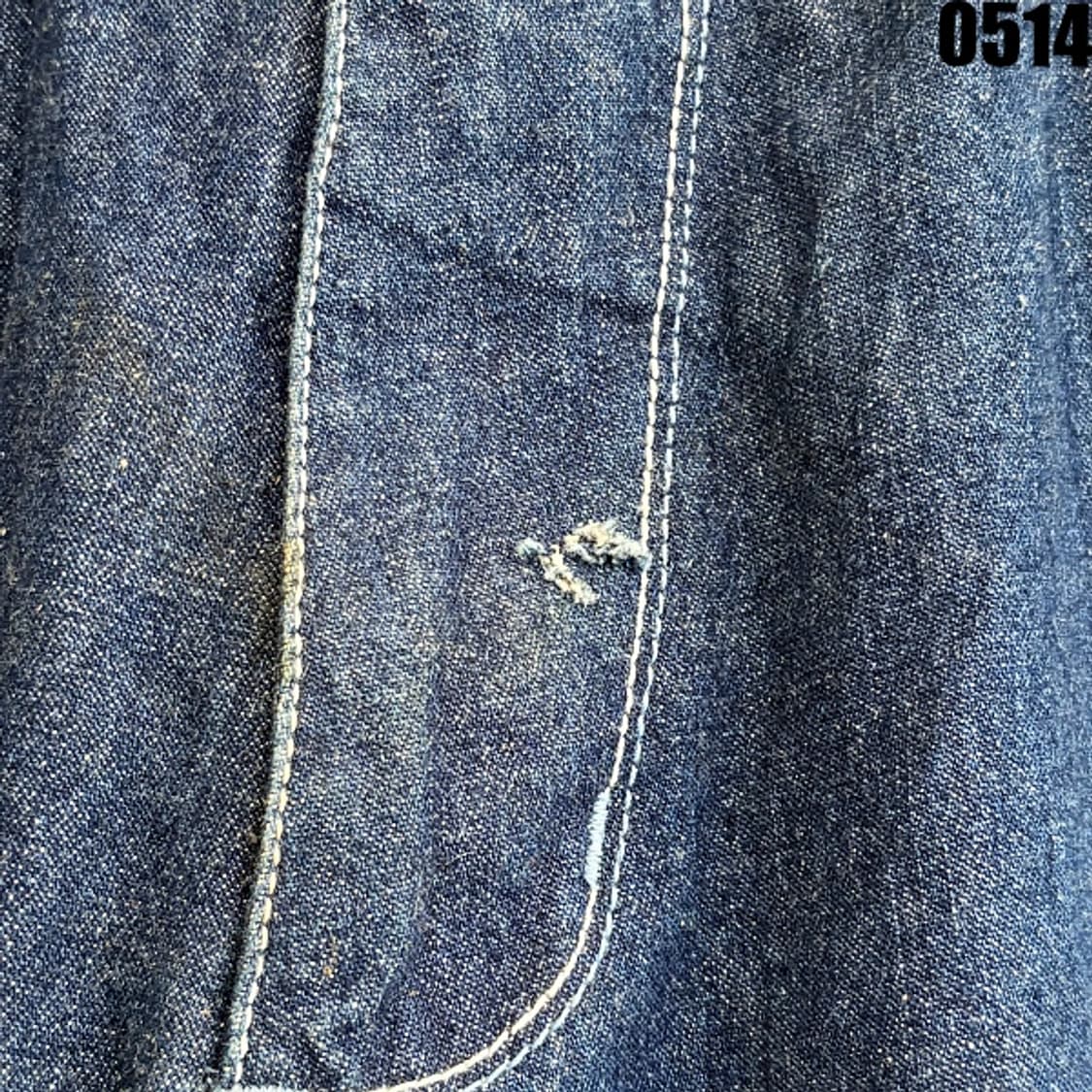 FUBU 플래티넘 와이드핏 팻알버트 자수 데님 팬츠 W34L32 0514 상품이미지7