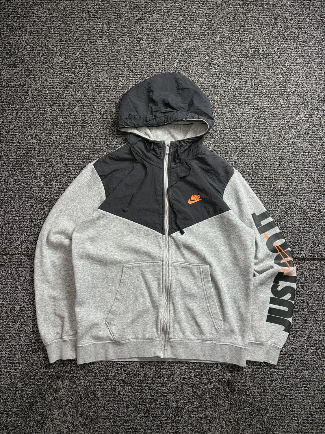 나이키 퓨추라 사이드로고 우븐 믹스 후드집업 2487 상품이미지2