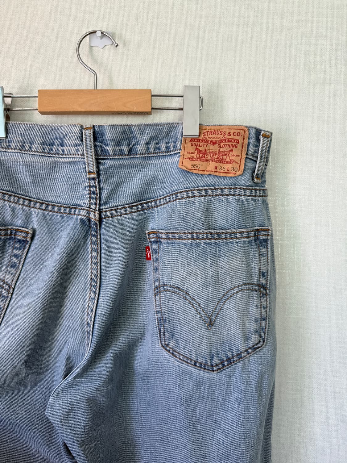 Levis 550 36x30 릴렉스드핏 와이드핏 상품이미지5