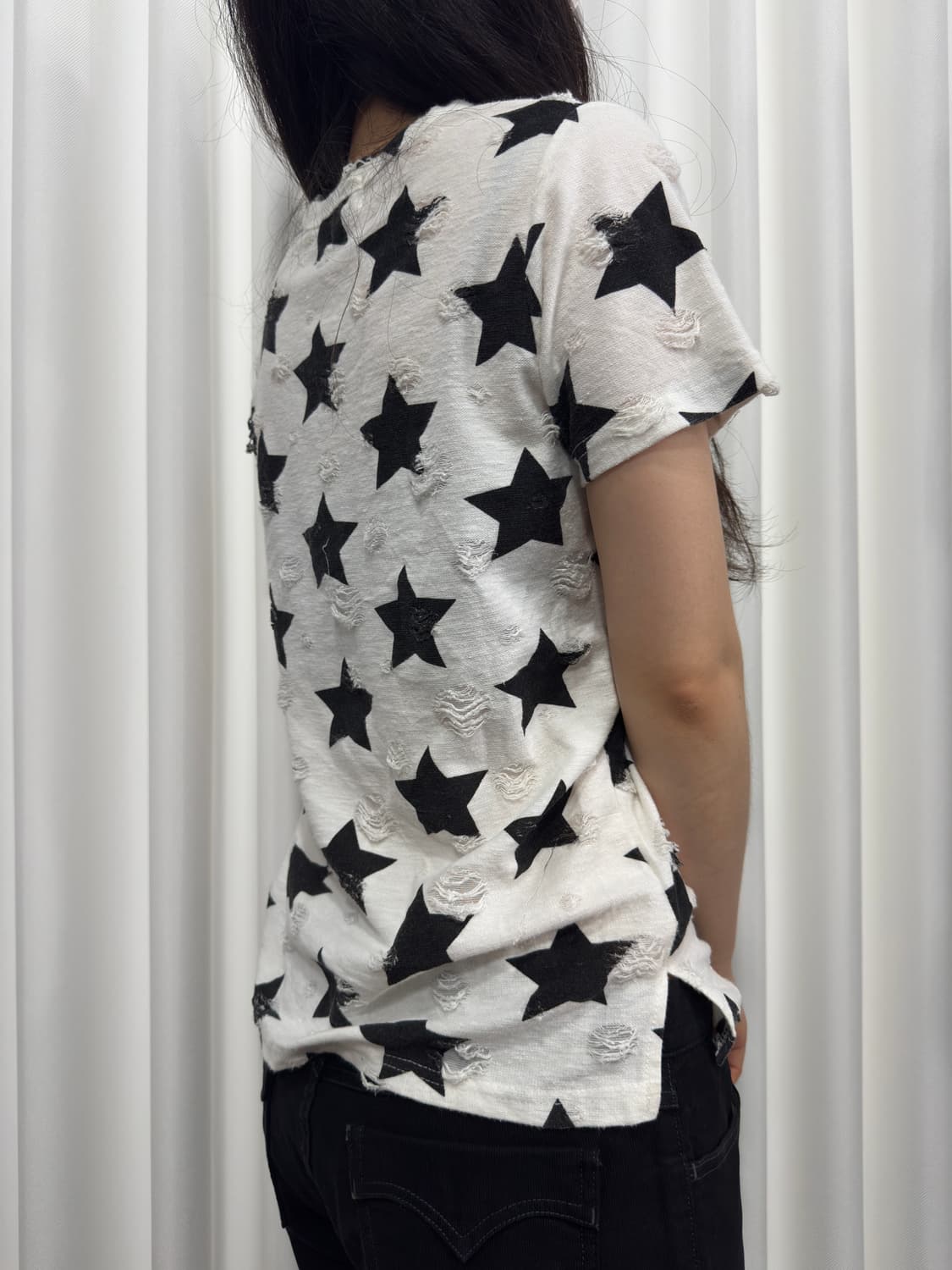 star grunge top 상품이미지4