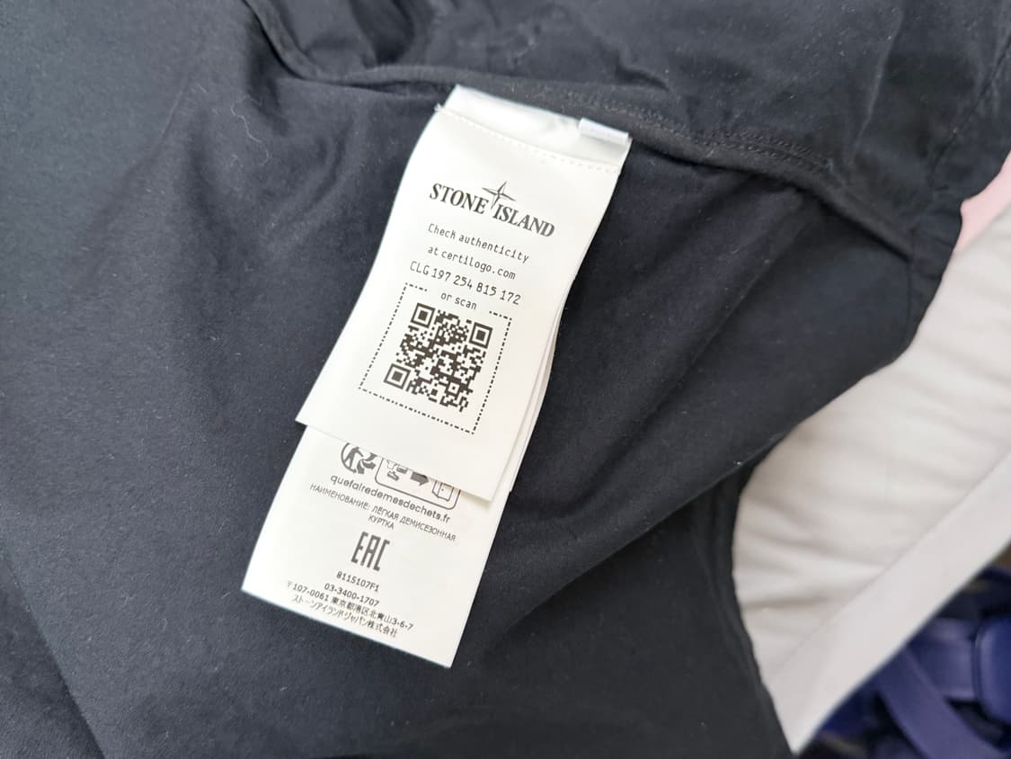 스톤아일랜드 고스트피스 24fw 오버셔츠 블랙 상품이미지4