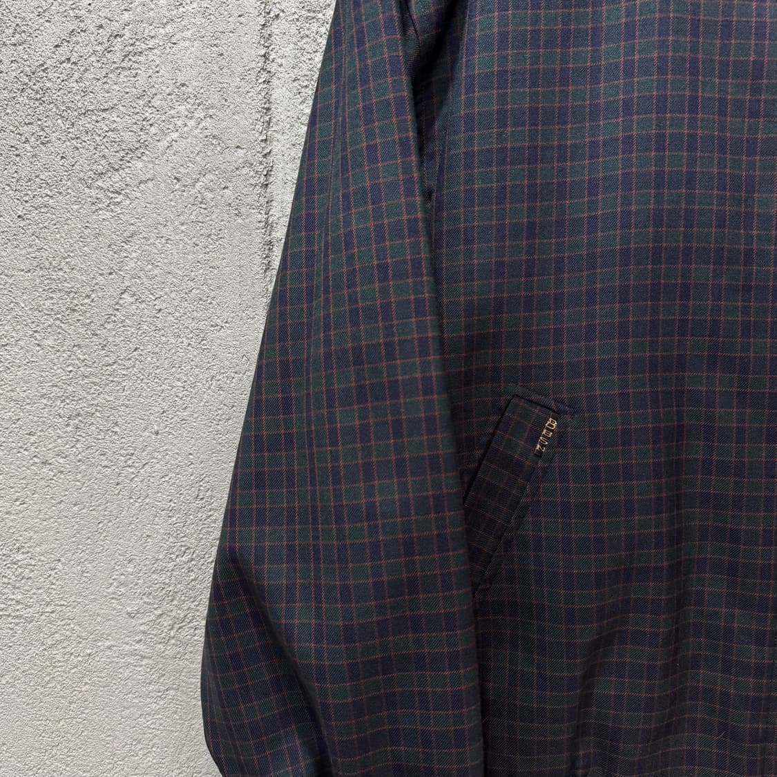 SB Collection 체크 블루종 자켓 (L)   상품이미지3