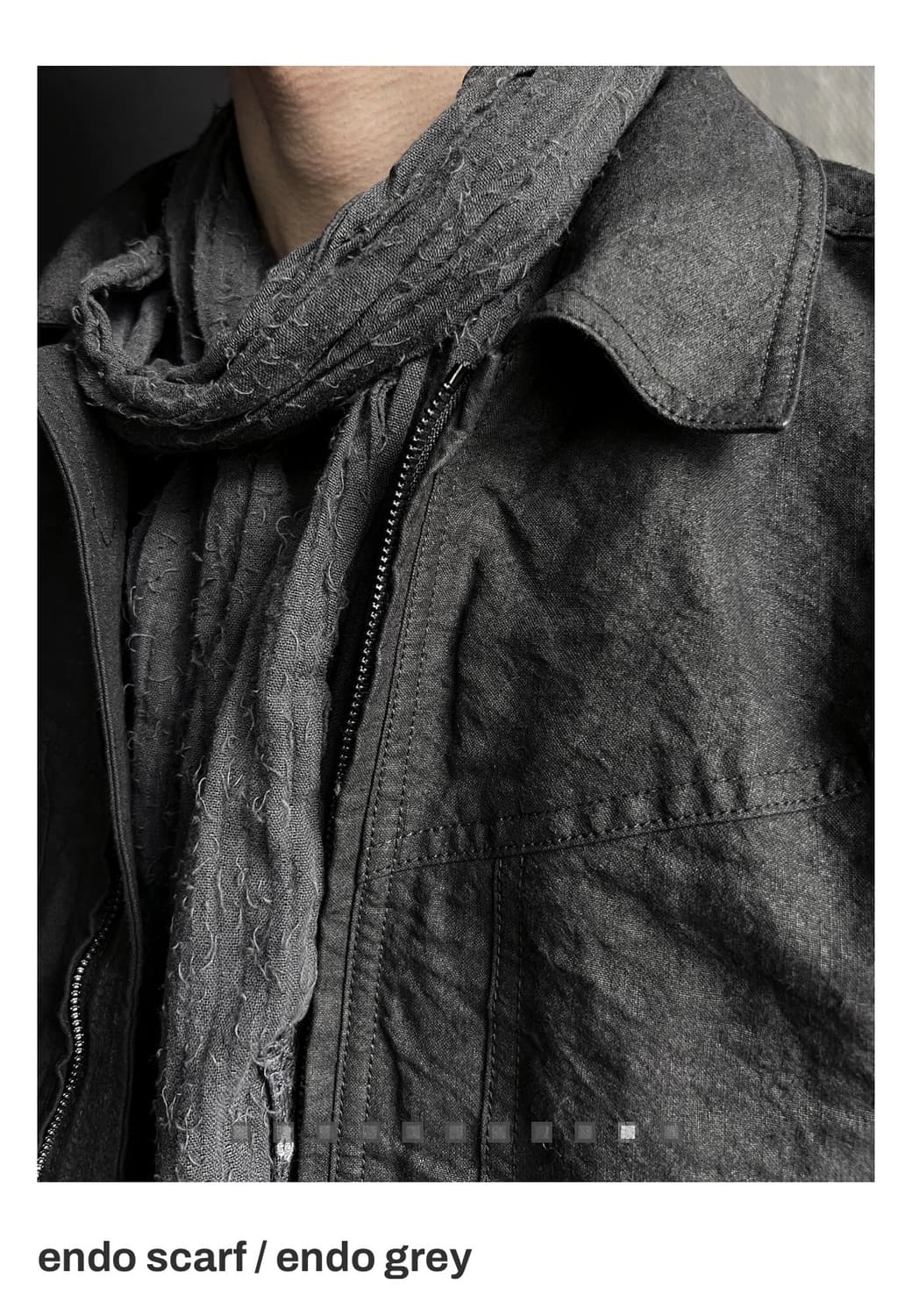 Blackmerle endo scarf 상품이미지5