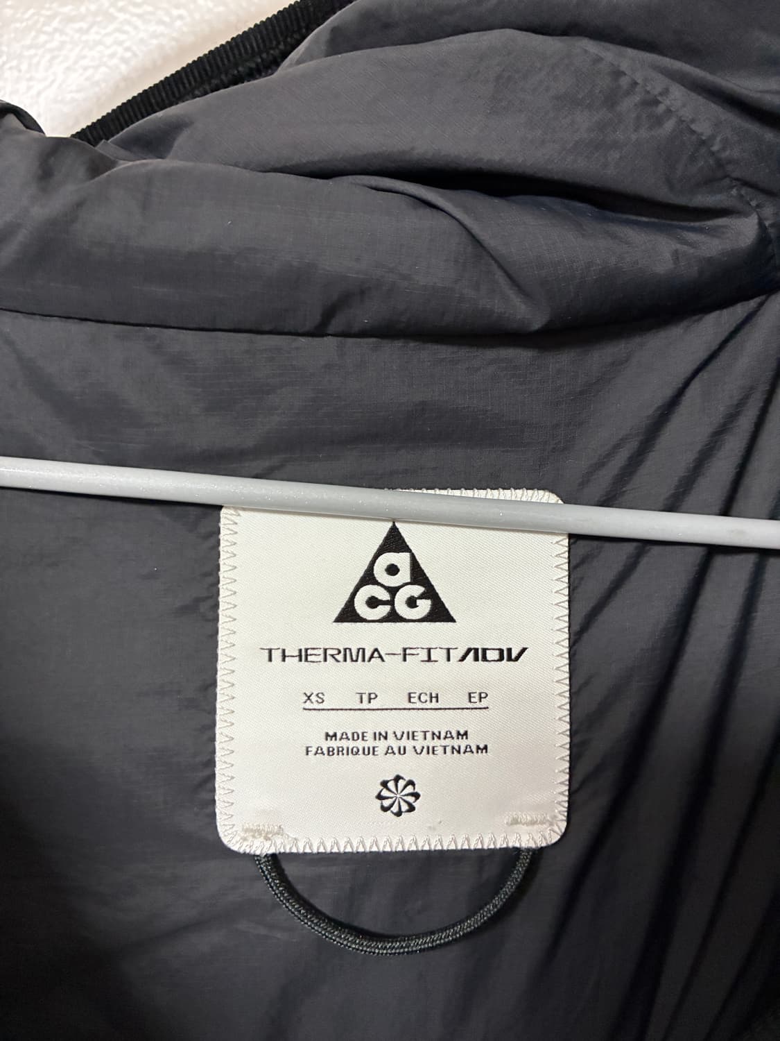 ACG 써마핏 ADV 루나 레이크 퍼퍼 자켓 블랙 - 아시아 상품이미지7