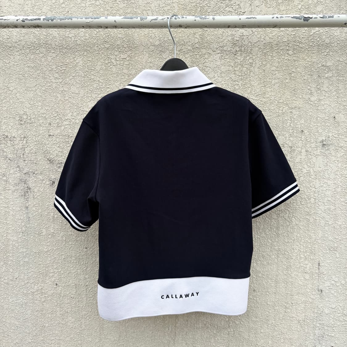 95)캘러웨이 포켓로고 카라넥 집업 티셔츠 상품이미지2