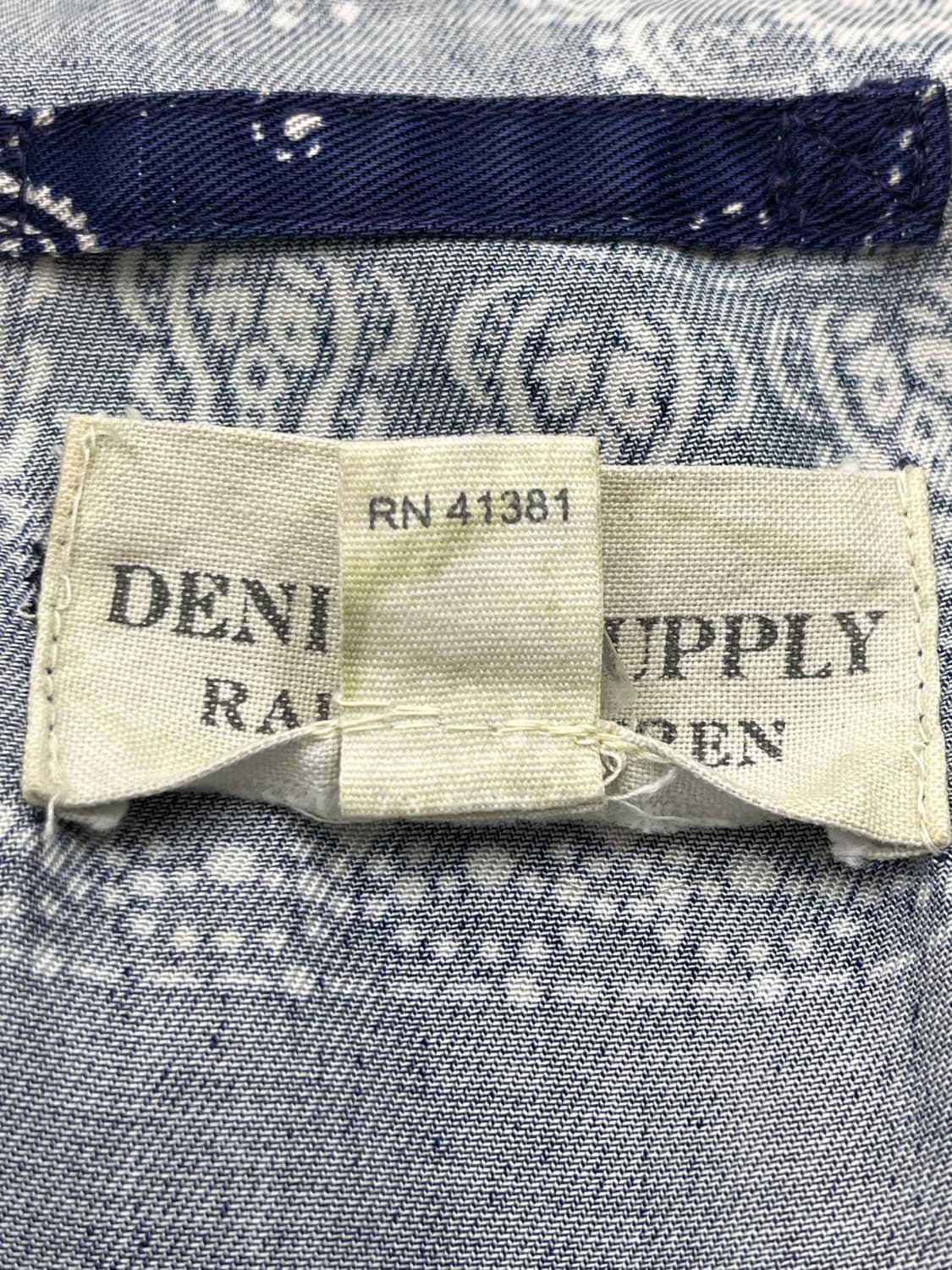 데님 앤 서플라이 페이즐리 반다나 자켓 상품이미지6