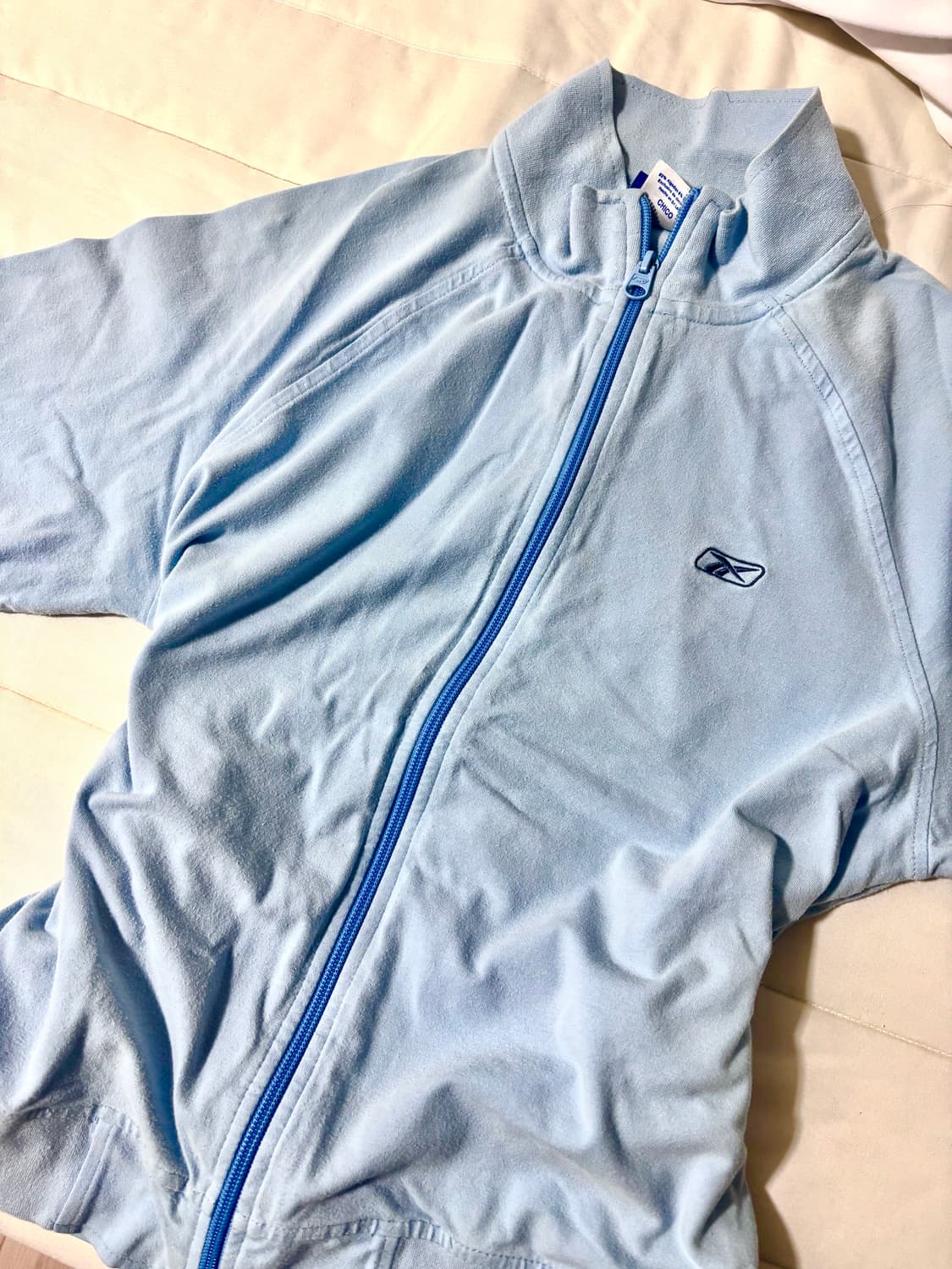 하늘 스포티 빈티지 집업, 후드집업 ( 폴로 ) 상품이미지3