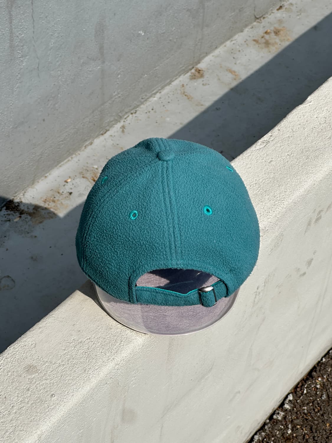 [M-L] 뉴에라 9FORTY 청록 플리스 볼캡 모자 상품이미지4