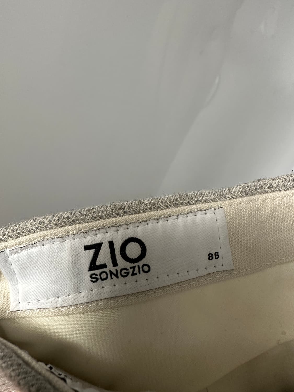 지오송지오 그레이 웜 팬츠(86) 상품이미지4