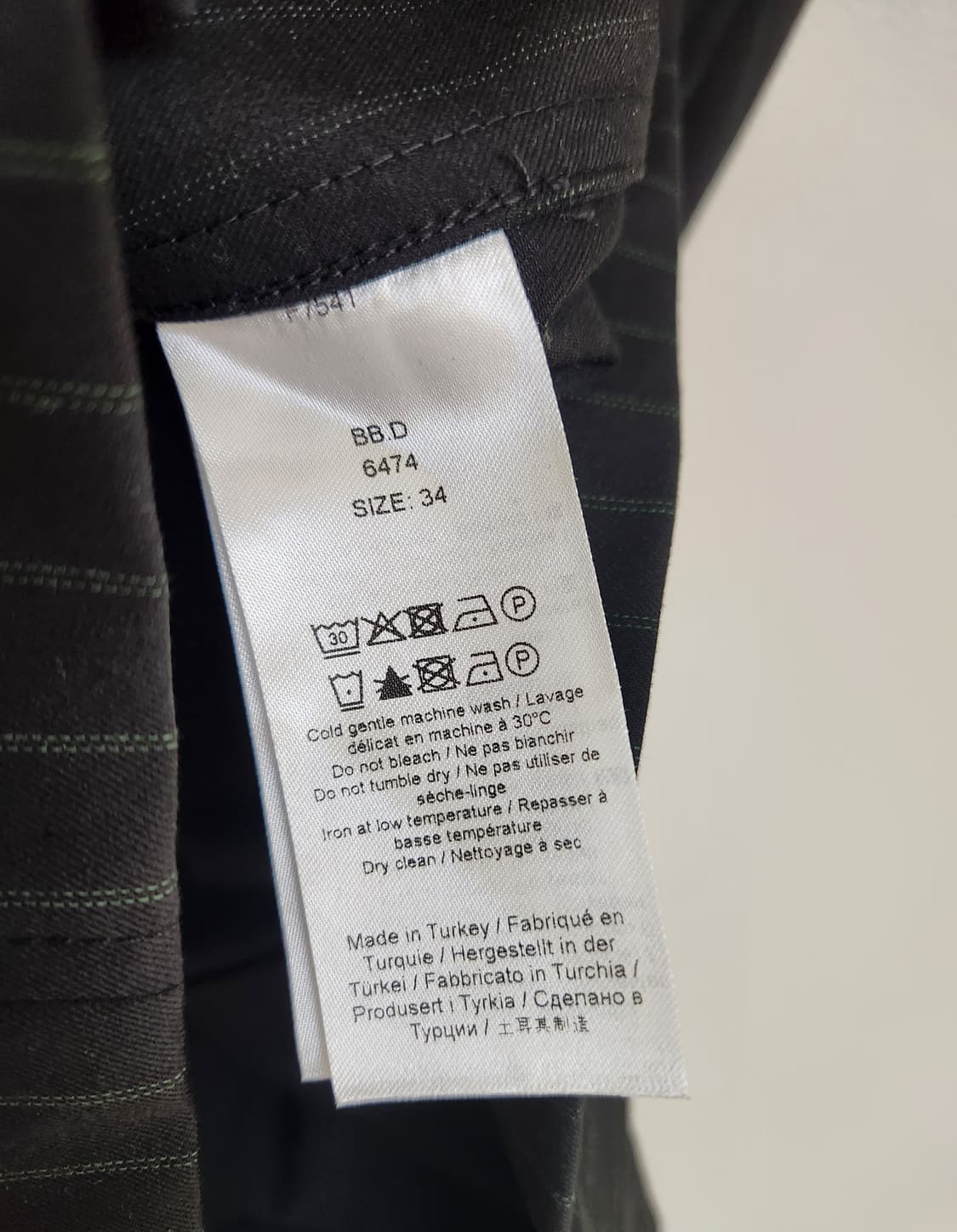 가니 카라 쇼트 원피스 XS사이즈(새상품) 상품이미지9