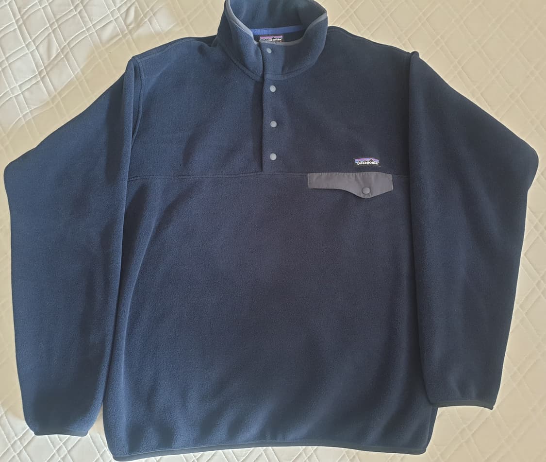 파타고니아 신칠라 스냅티 풀오버 네이비 블루 L
 상품이미지2