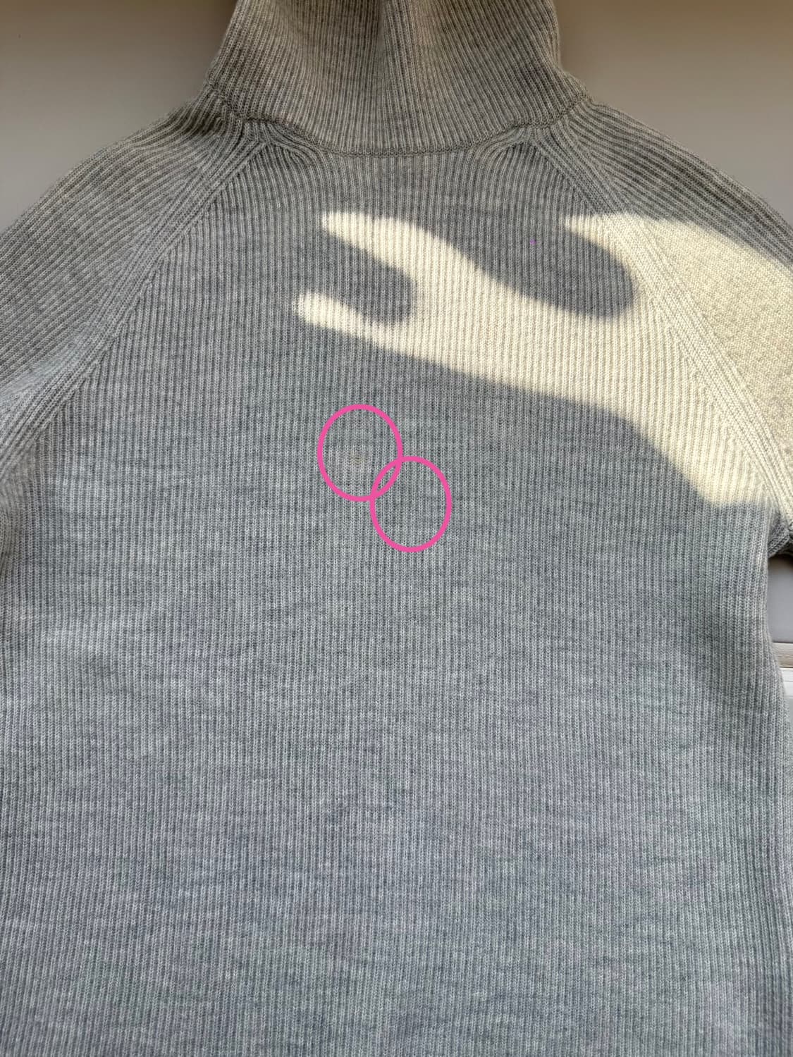 마인 터틀넥 니트 90 한섬 스웨터 목폴라 캐시미어 상품이미지4