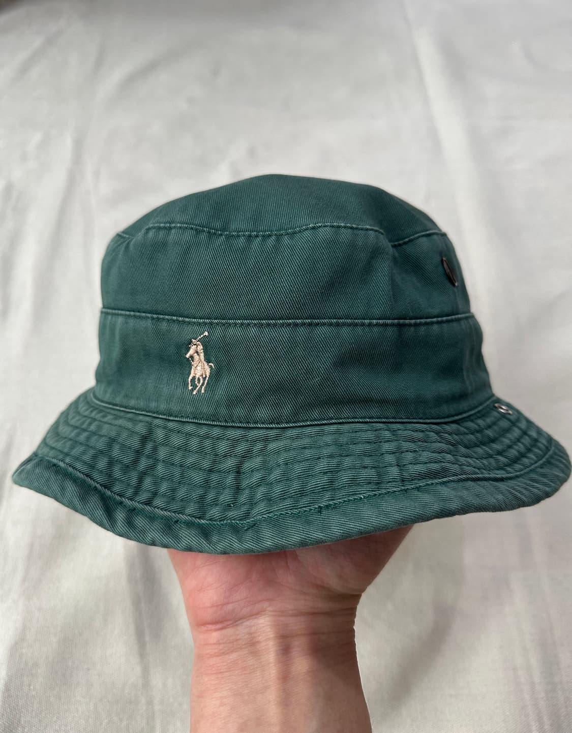 폴로 랄프로렌 세이지그린 버킷햇 made in USA  상품이미지4