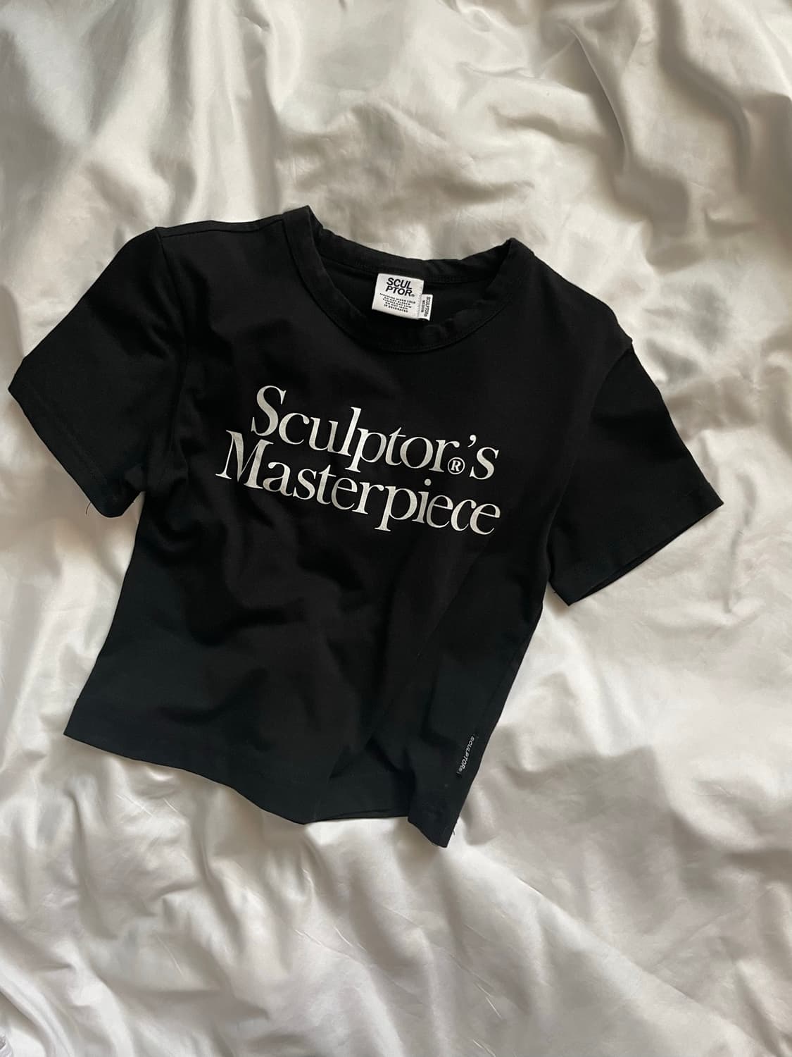 💚구매자무료나눔💚 스컬프터 Masterpiece Crop Tee 상품이미지1