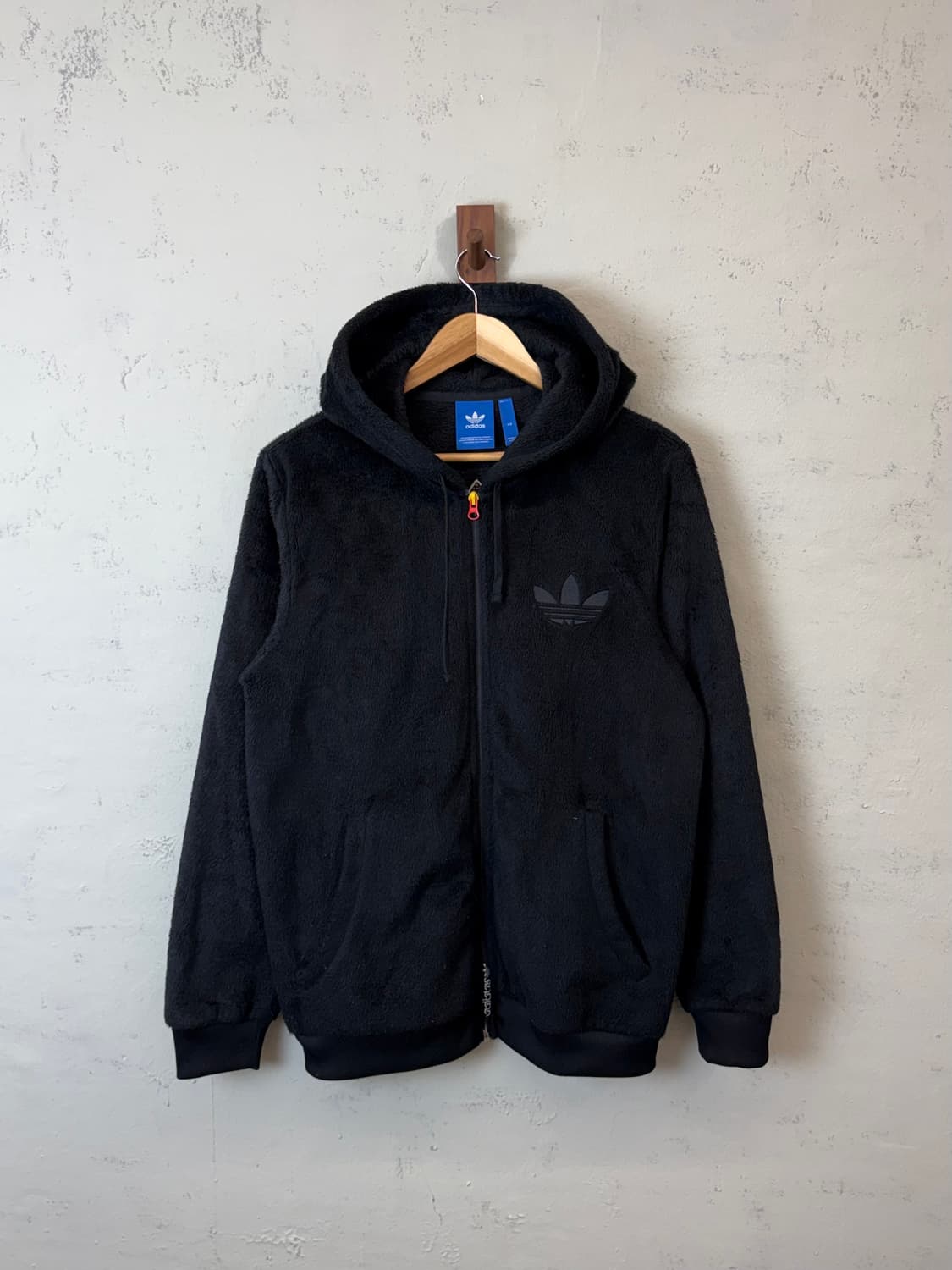 아디다스 카모 빅로고 후리스 후드집업 상품이미지2