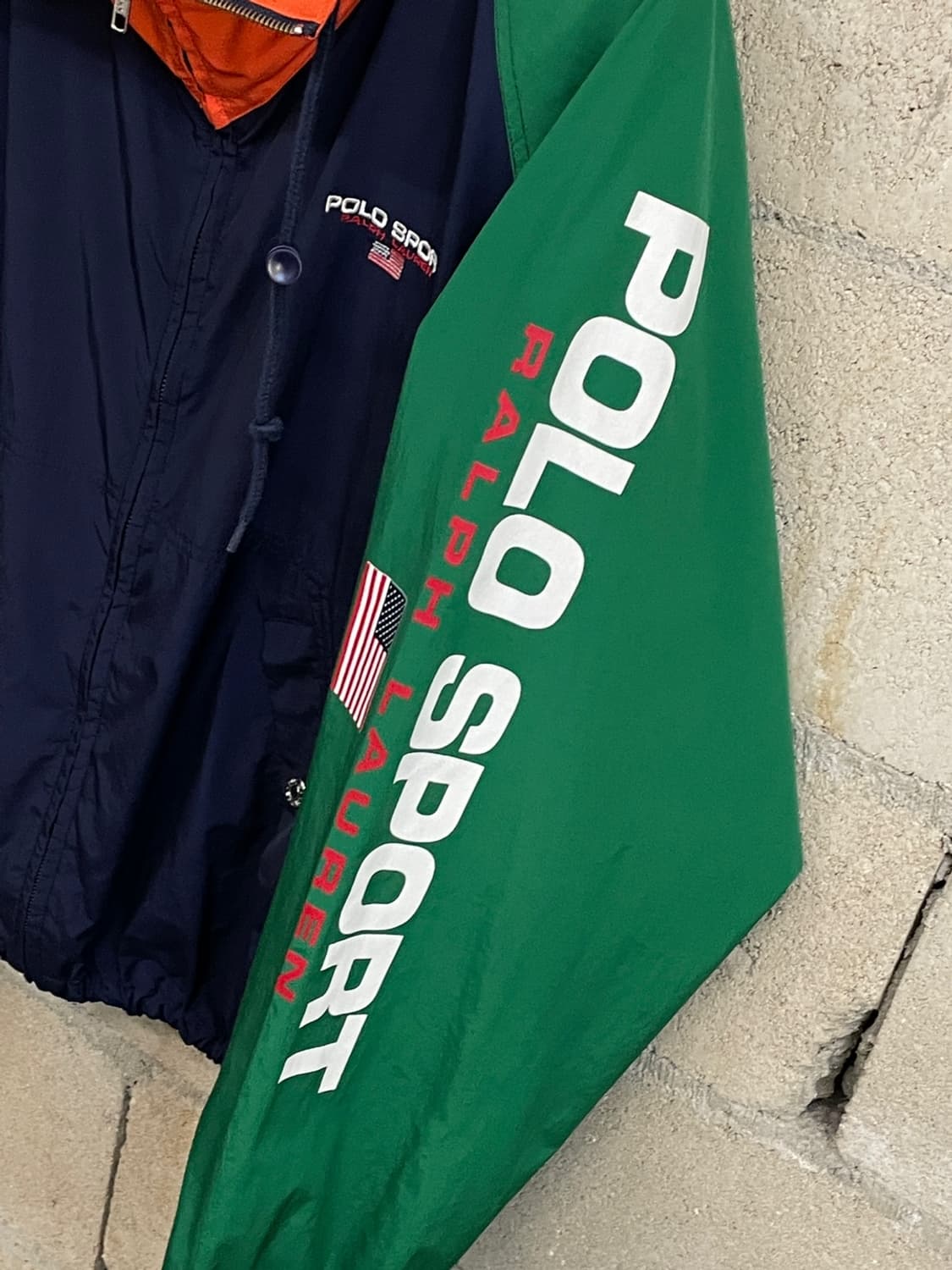 폴로 스포츠 컬러 블록 바람막이 상품이미지3
