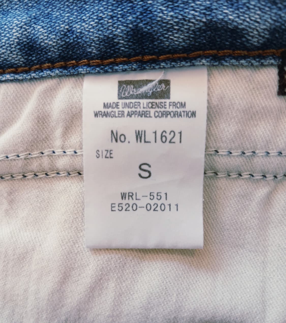 WRANGLER 밑단슬릿 워싱데님 상품이미지8