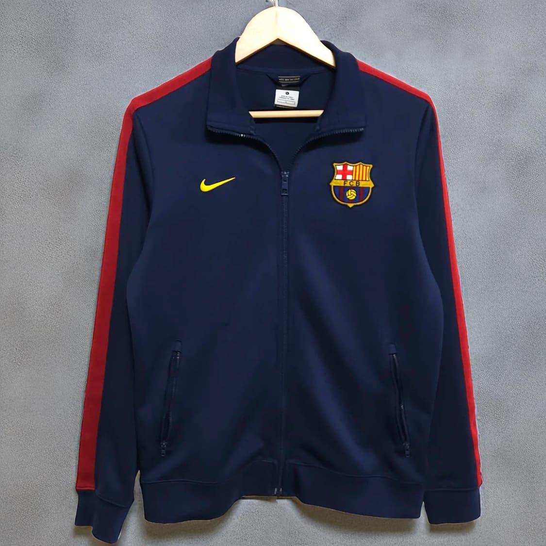 100)NIKE 나이키 FC바르셀로나 14~15 져지 자켓 상품이미지1
