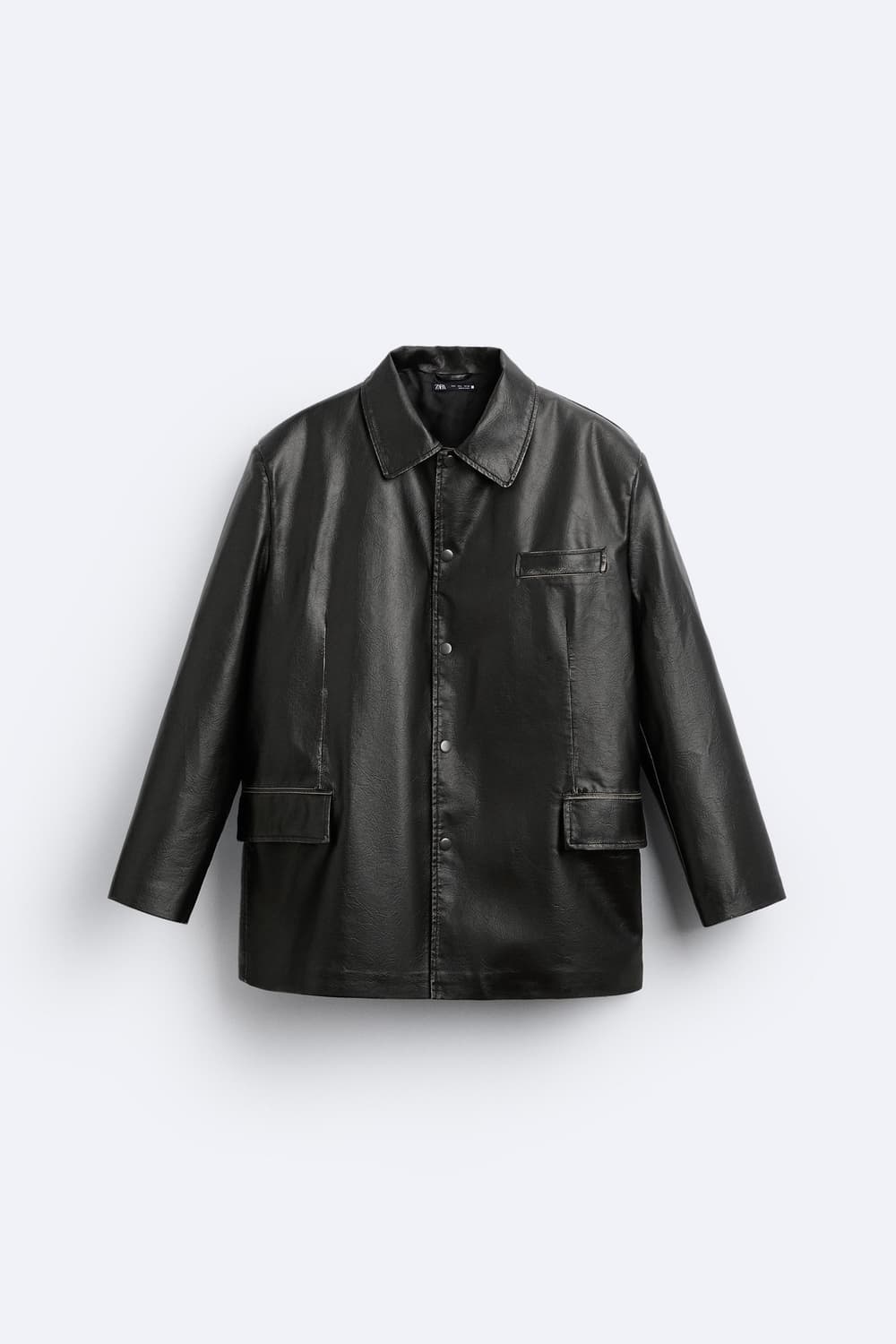 자라 남성 레더 자켓  상품이미지1
