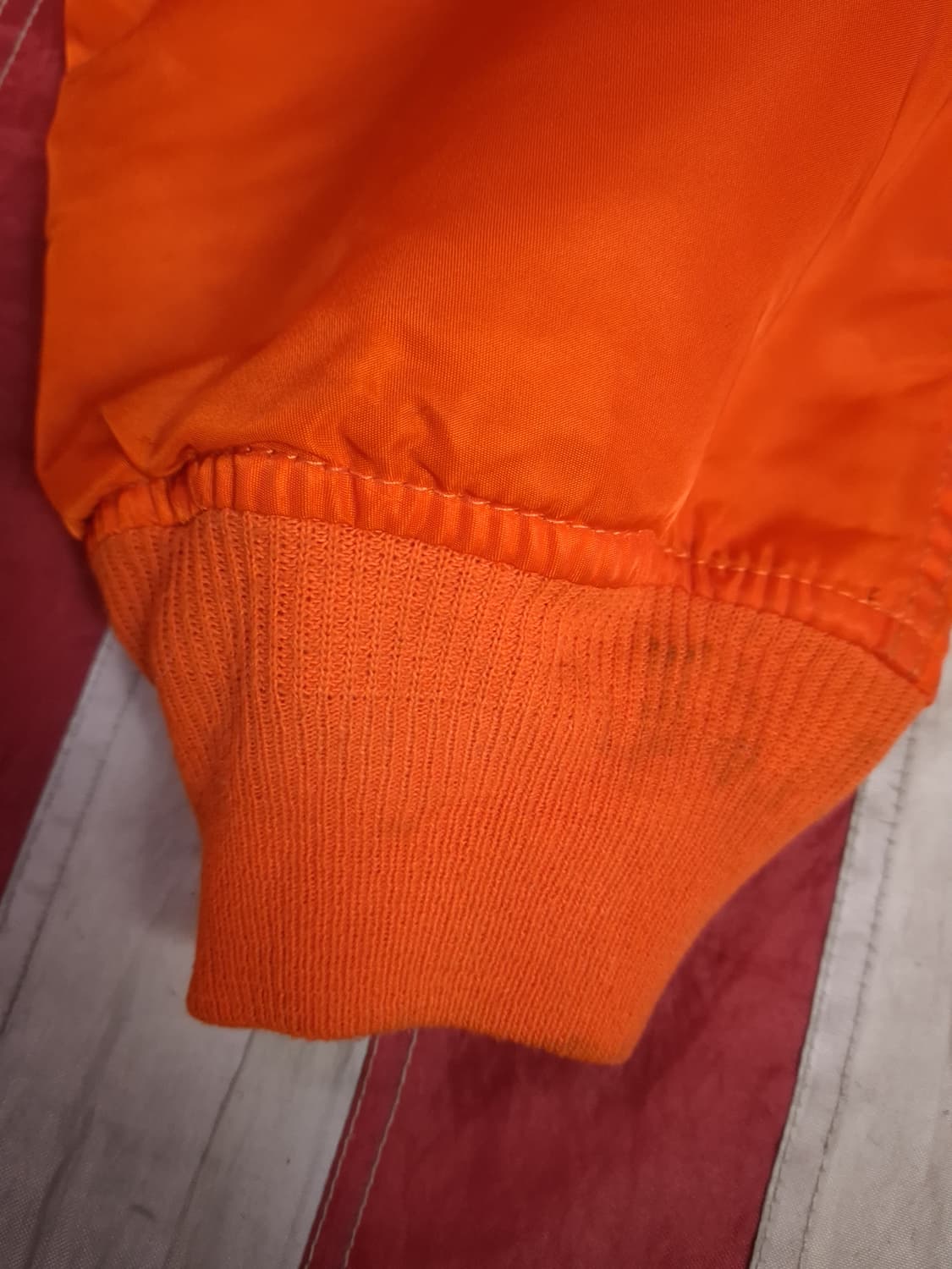 오리지날 90's 미국제조 알파사 MA-1 항공자켓 상품이미지5