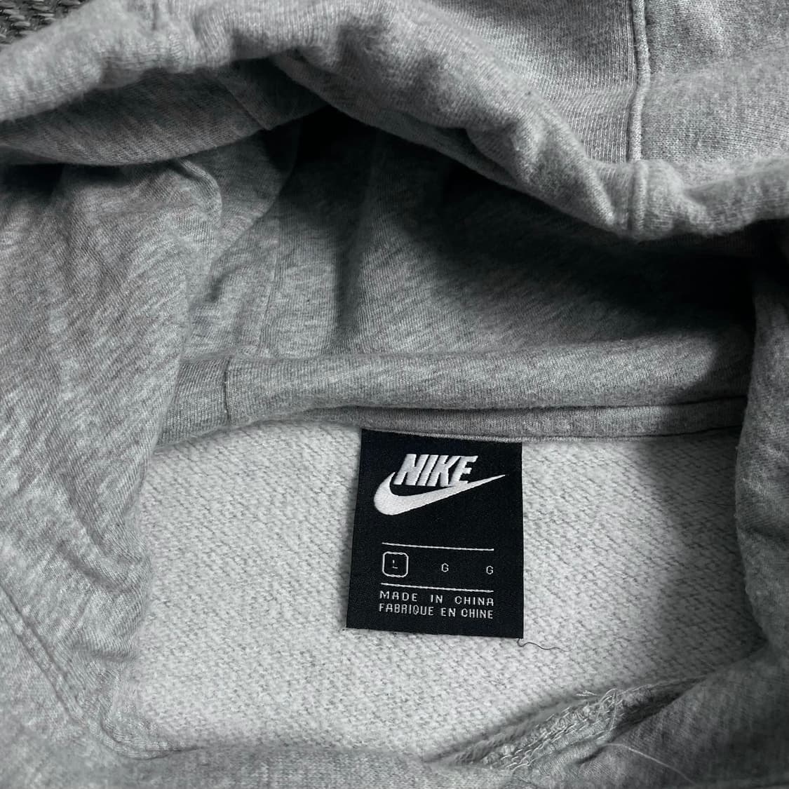 나이키 NSW 클럽 그레이 기모 후드 티셔츠y 4191 상품이미지5
