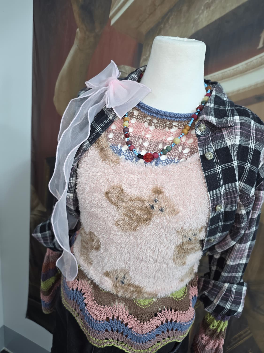CLOTHES TRUCK 스몰포켓 체크 남방 상품이미지3