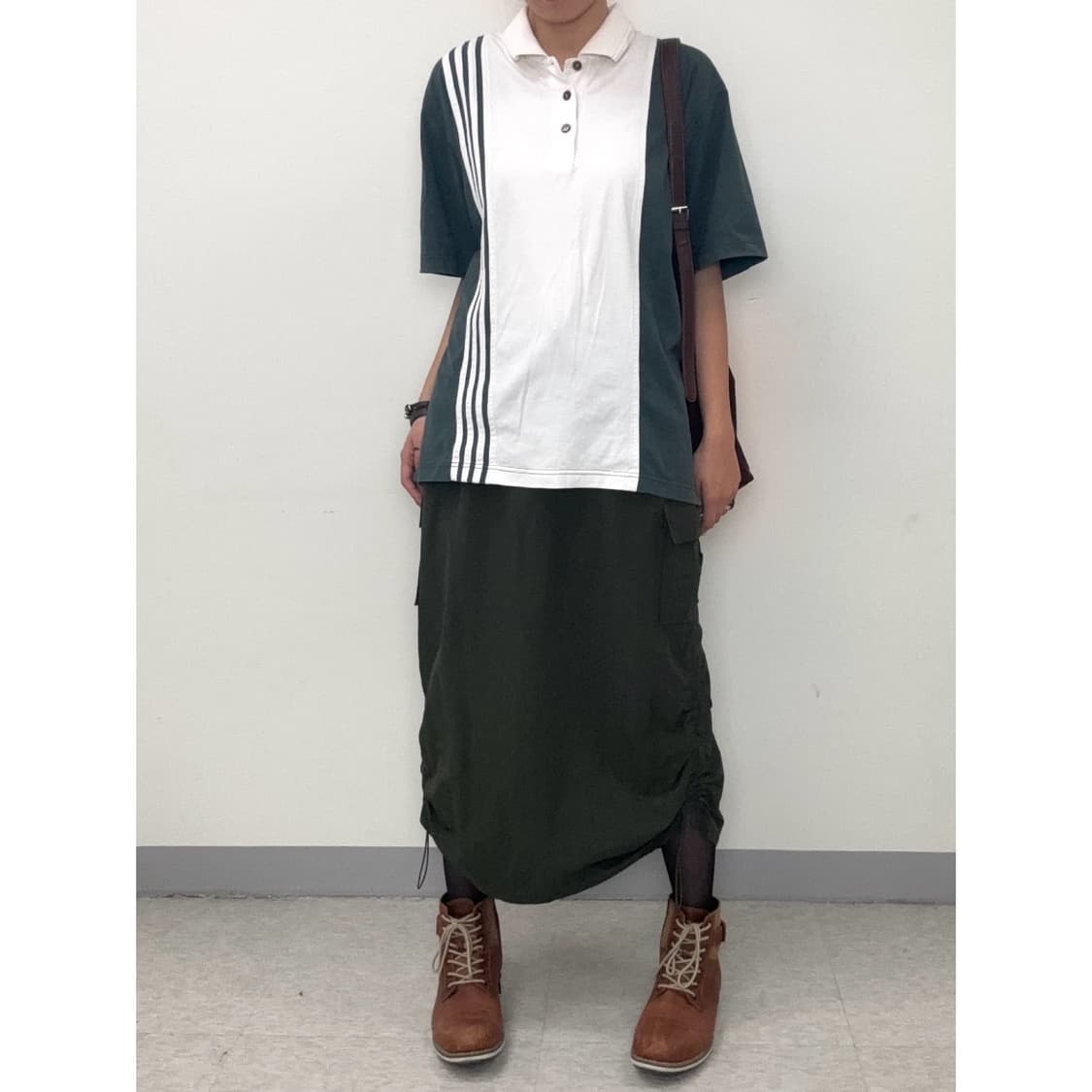 빈티지 아디다스 그린 폴로셔츠 상품이미지2